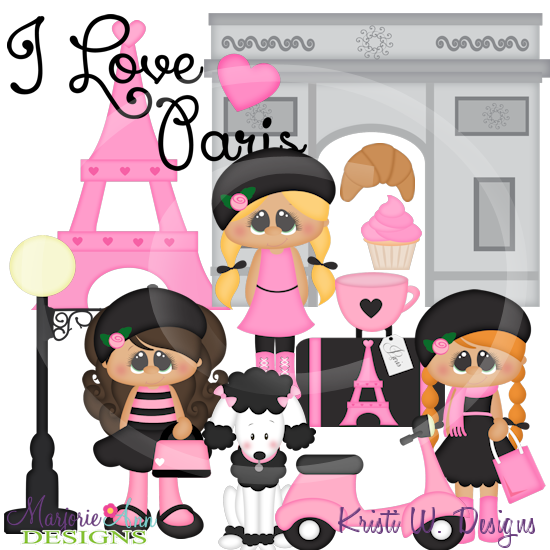 Kids Around The World-Paris Chic SVG Cutting Files + Clipart - Click Image to Close